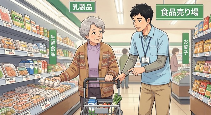 ご家族への相談対応の様子