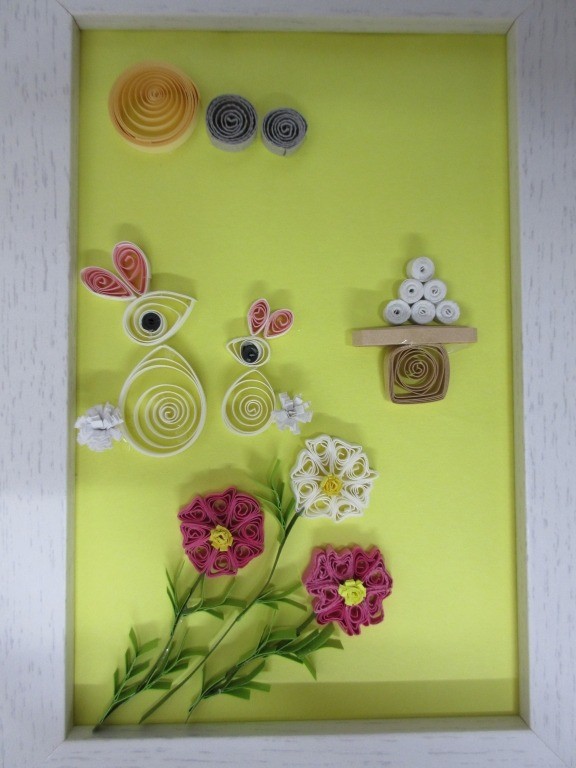 手術室の入口に飾ってある額縁